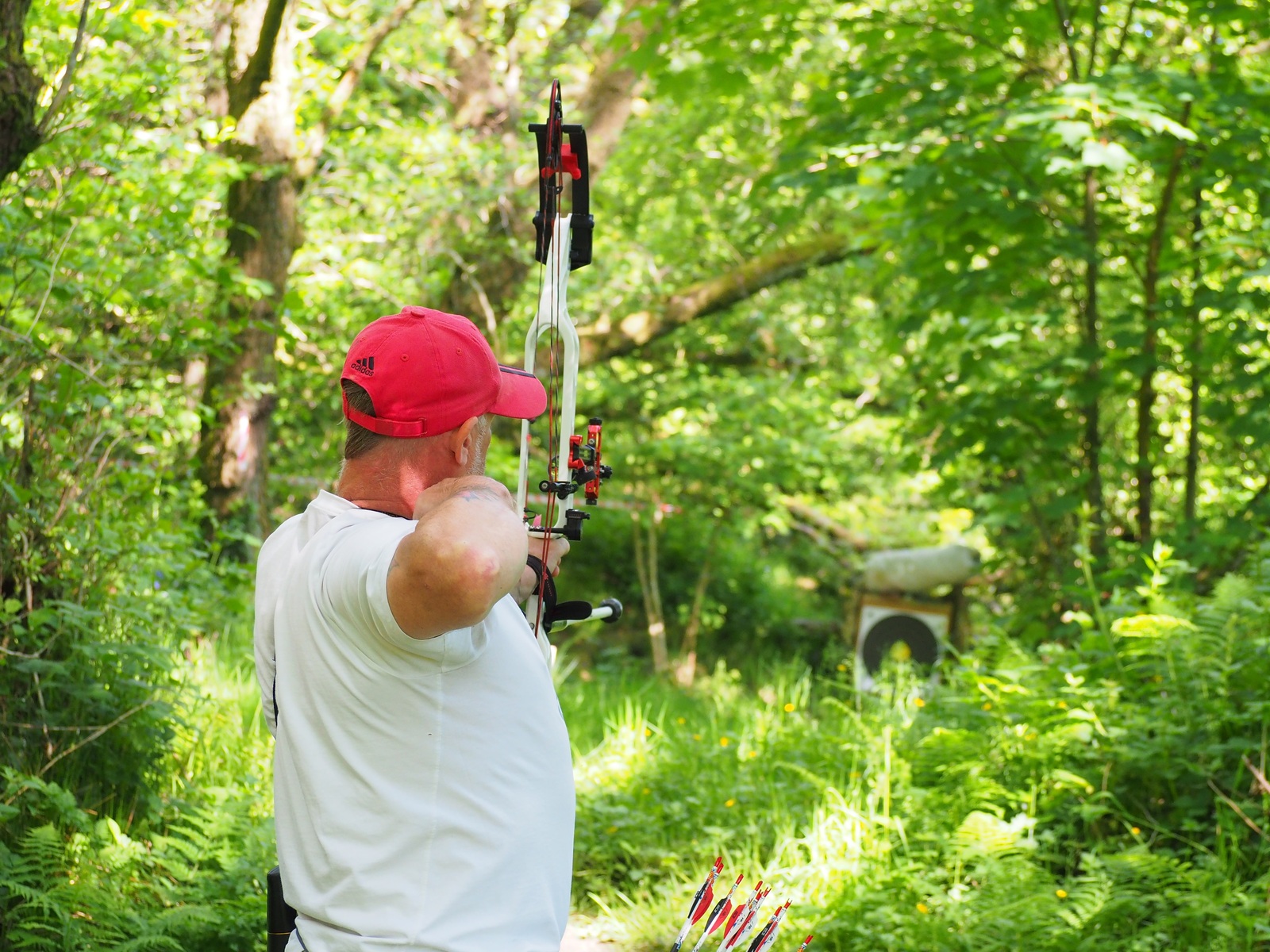 Field archery course