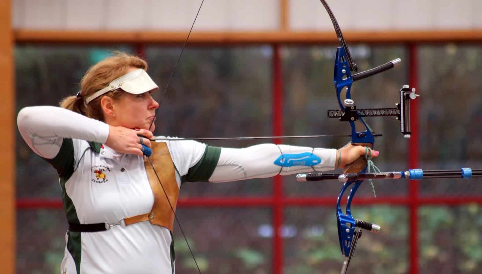 Vlada Priestman archery coach shooting