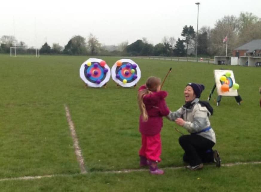 Lydia O'Donoghue archery coach