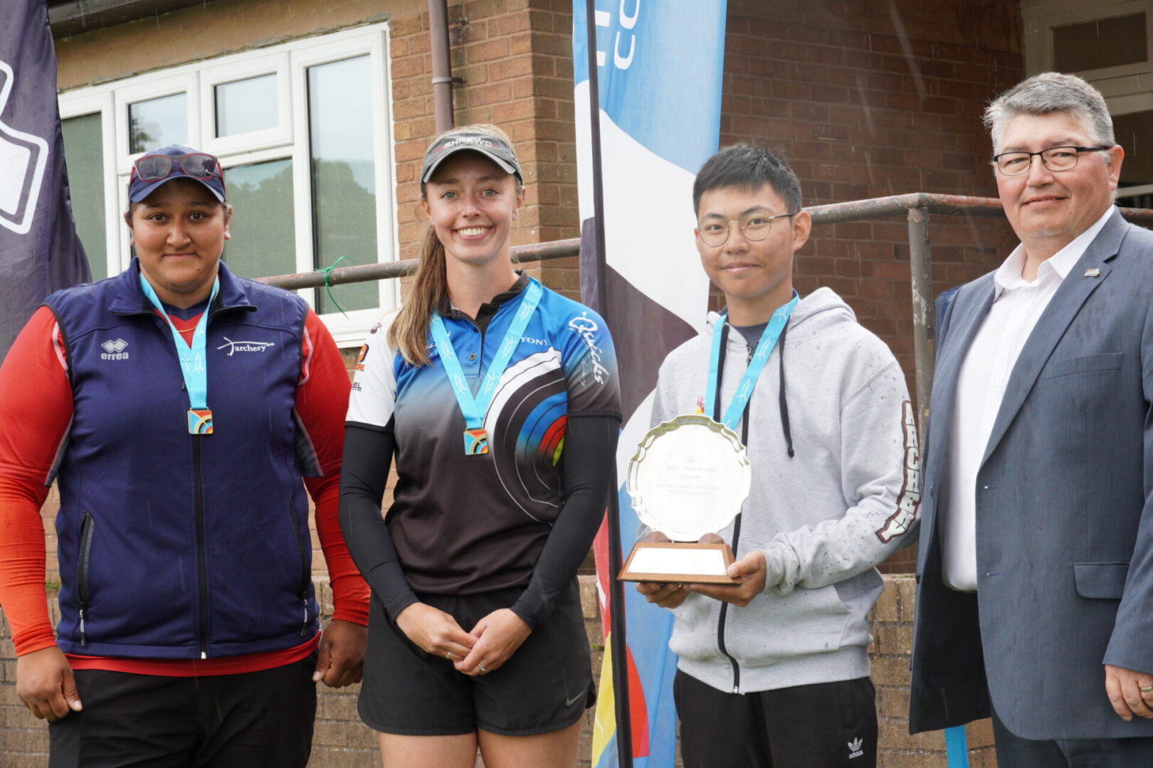 Some of the winners from the British Target Championships 2022